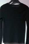 BASERANGE Cotton Long Sleeve SEODLS Black